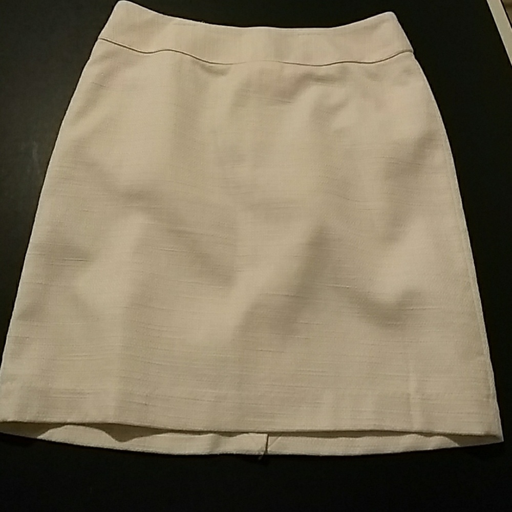 Winter white/cream pencil skirt